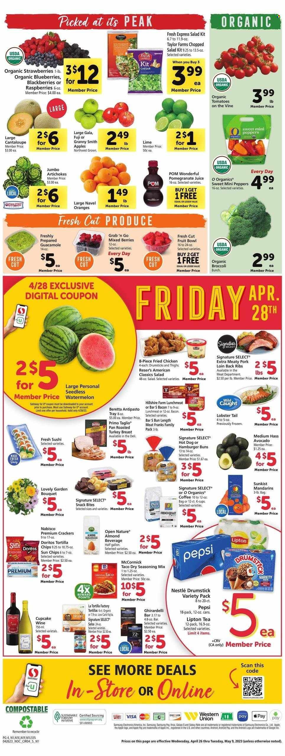 Safeway (CA) Weekly Ad Flyer Specials April 26 to May 2, 2023