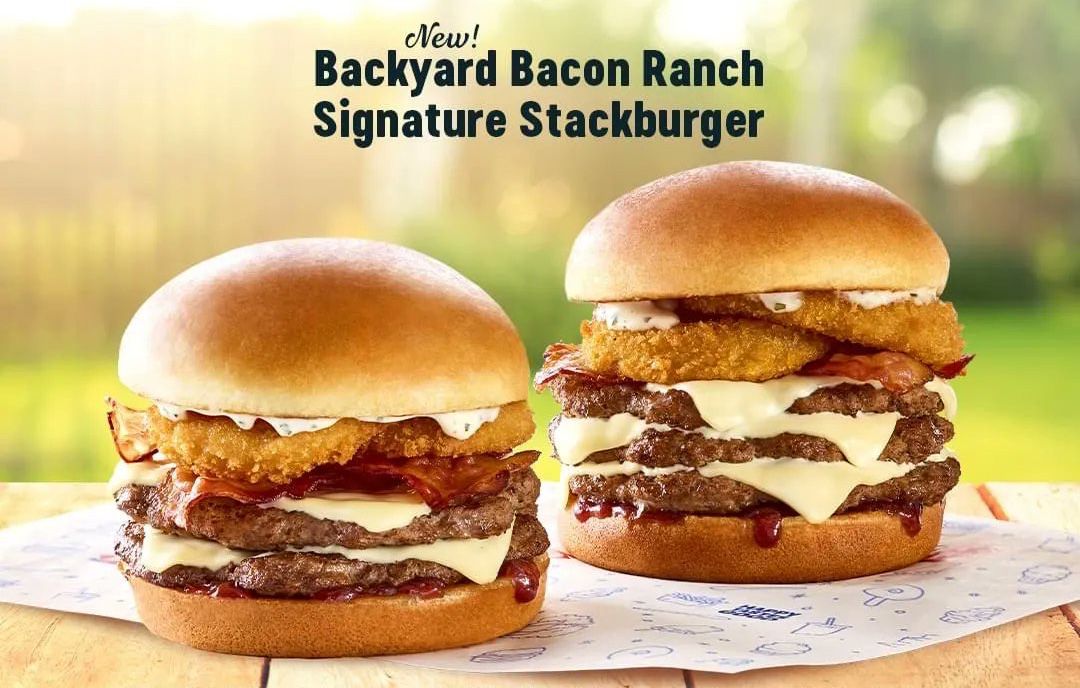 Dairy Queen Introduces the New Double and Triple Backyard Bacon Ranch Signature Stackburgers Dairy Queen Introduces the New Double and Triple Backyard Bacon Ranch Signature Stackburgers