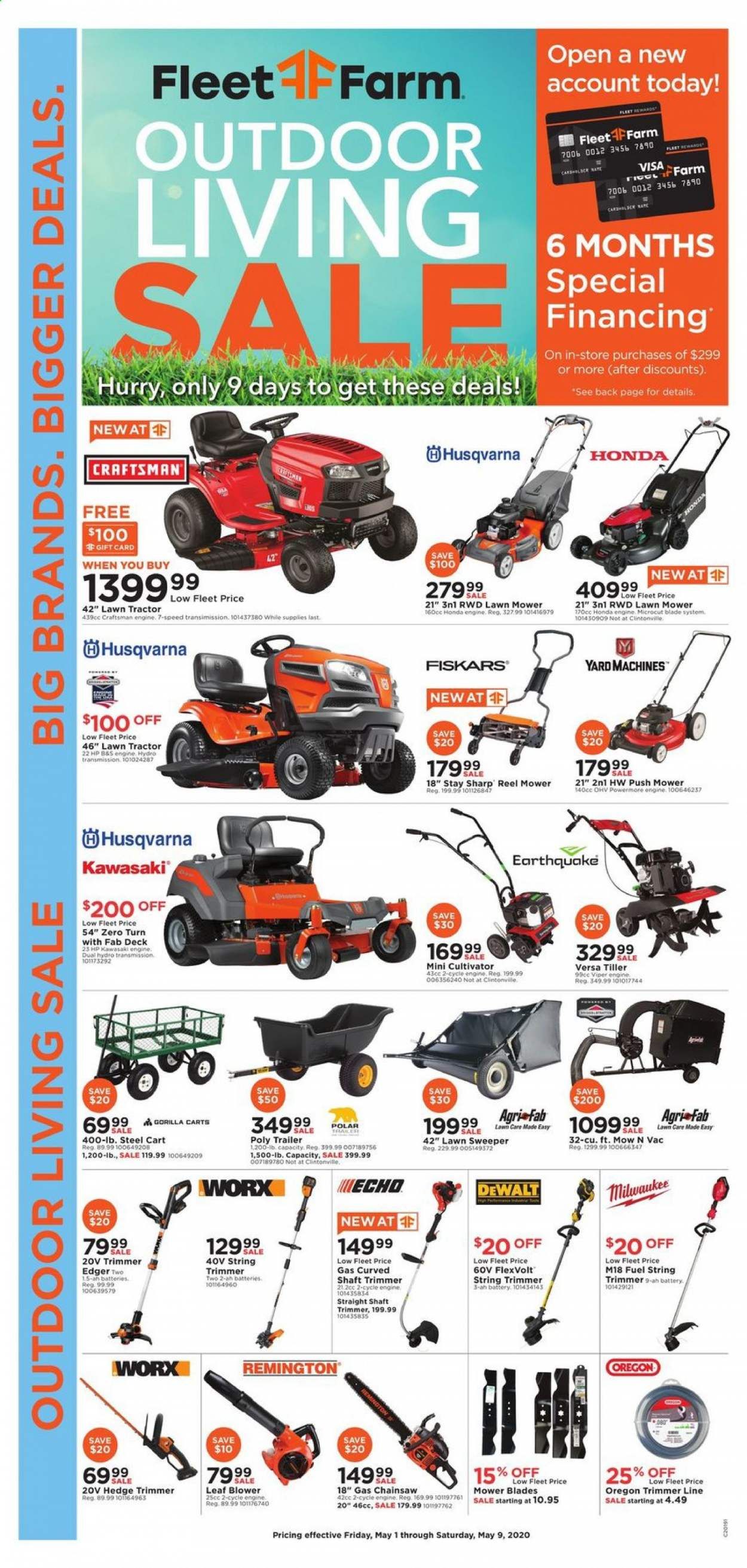 Fleet Farm Weekly Ad & Flyer May 1 to 9