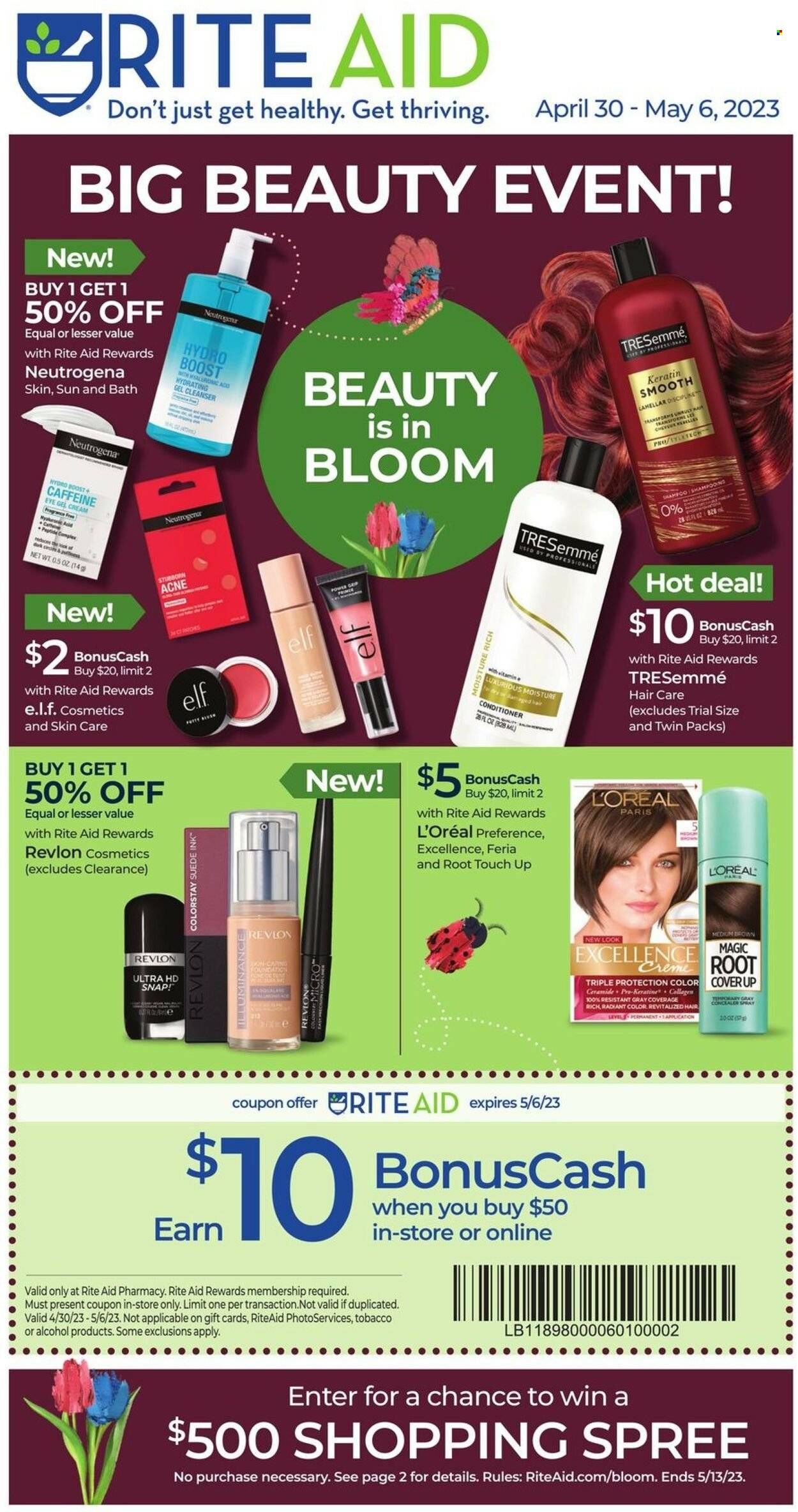 RITE AID Weekly Ad Flyer Specials April 30 to May 6, 2023