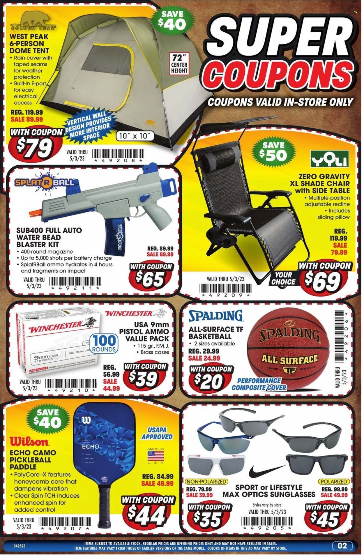 Big 5 (AZ, CA, CO, ID, NM, OR, UT, WA) Weekly Ad Flyer Specials April 28 to May 3, 2023
