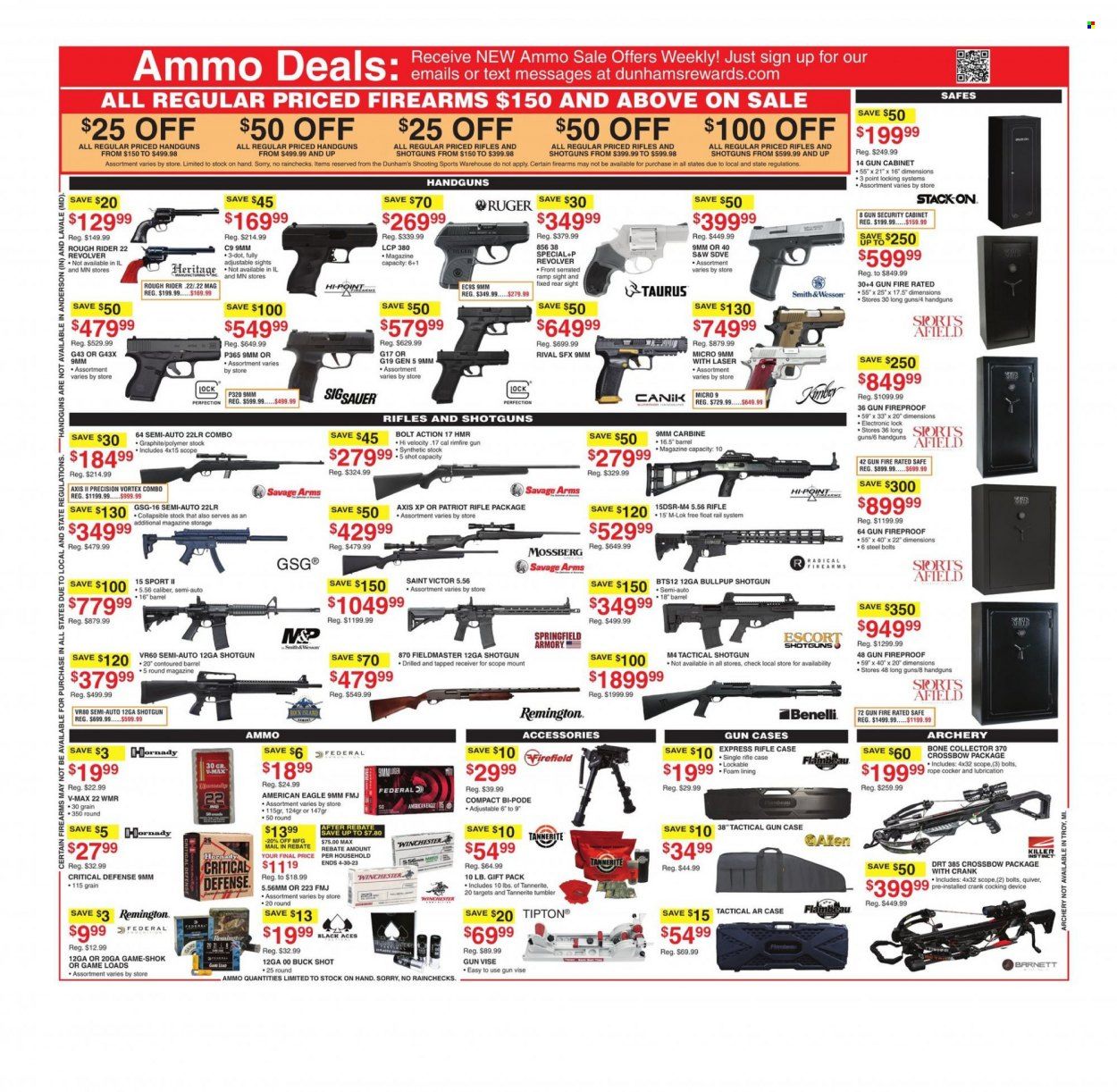 Dunham's Sports (MI) Weekly Ad Flyer Specials April 29 to May 4, 2023
