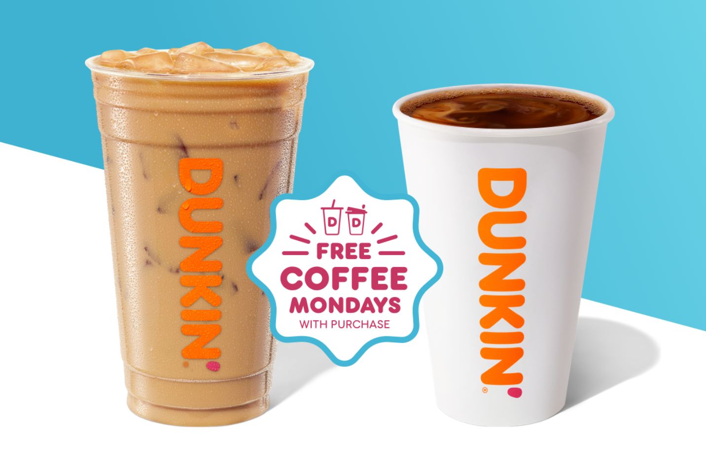 Rewards Members Will Get a Free Medium Coffee with Purchase Every Monday in May at Dunkin' Donuts