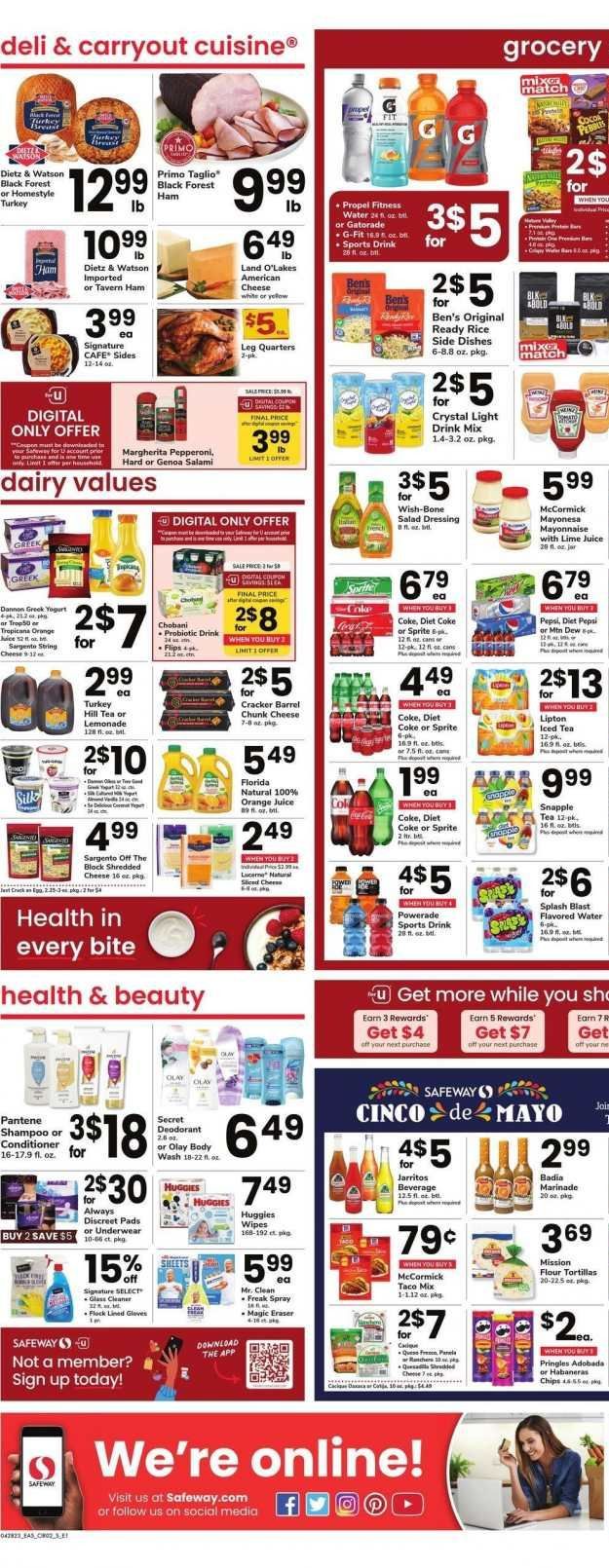 Safeway (DC) Weekly Ad Flyer Specials April 28 to May 4, 2023