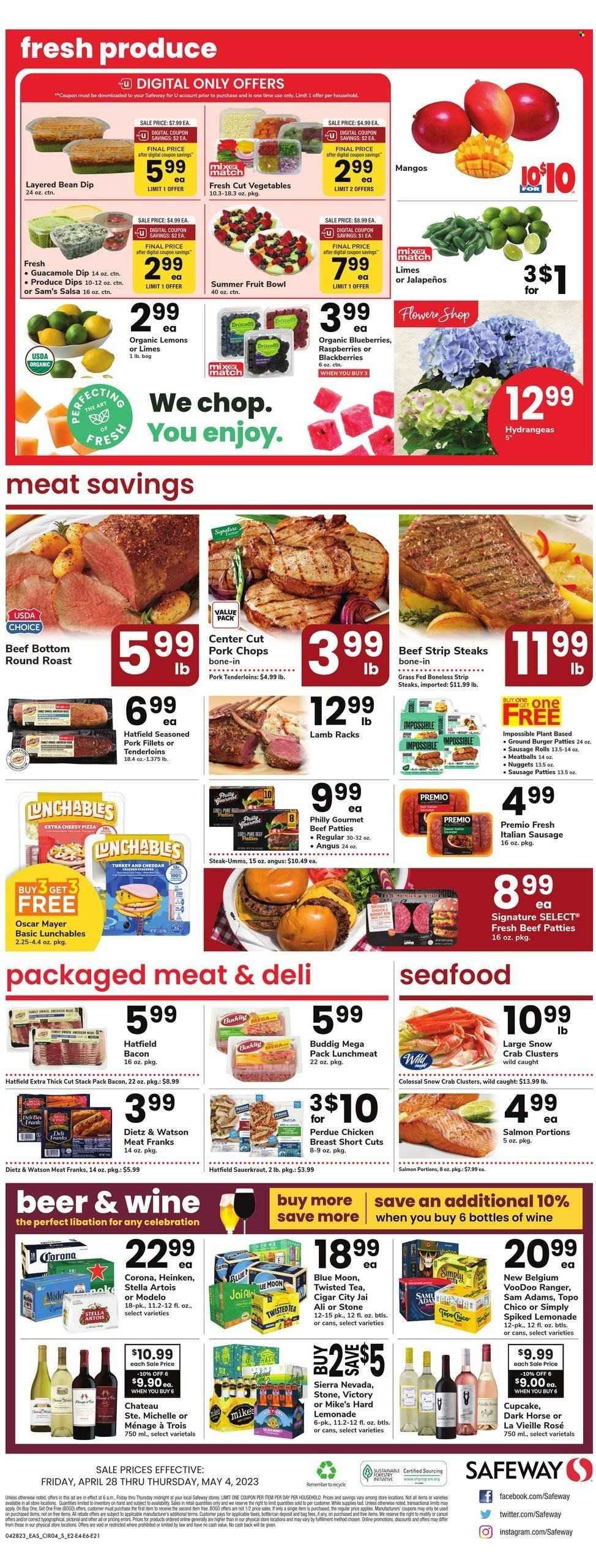 Safeway (DC) Weekly Ad Flyer Specials April 28 to May 4, 2023