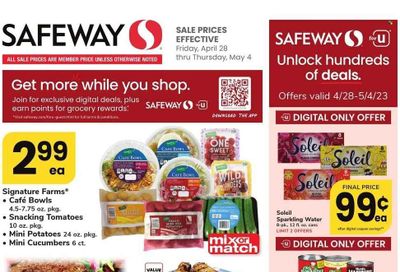 Safeway (MD) Weekly Ad Flyer Specials April 28 to May 4, 2023