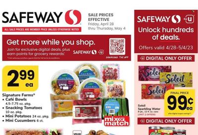 Safeway (MD) Weekly Ad Flyer Specials April 28 to May 4, 2023