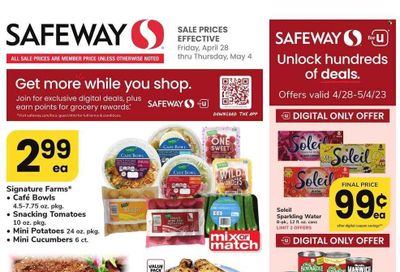 Safeway (MD) Weekly Ad Flyer Specials April 28 to May 4, 2023
