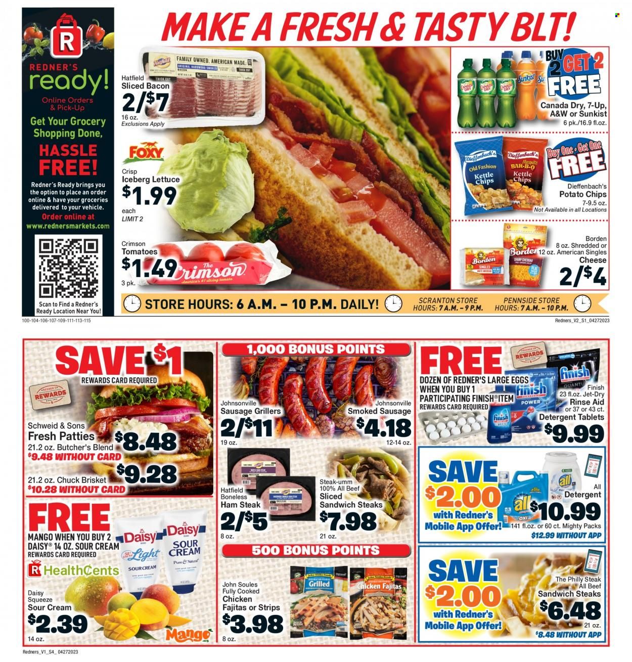 Redner's Markets (DE, MD, PA) Weekly Ad Flyer Specials April 27 to May 3, 2023