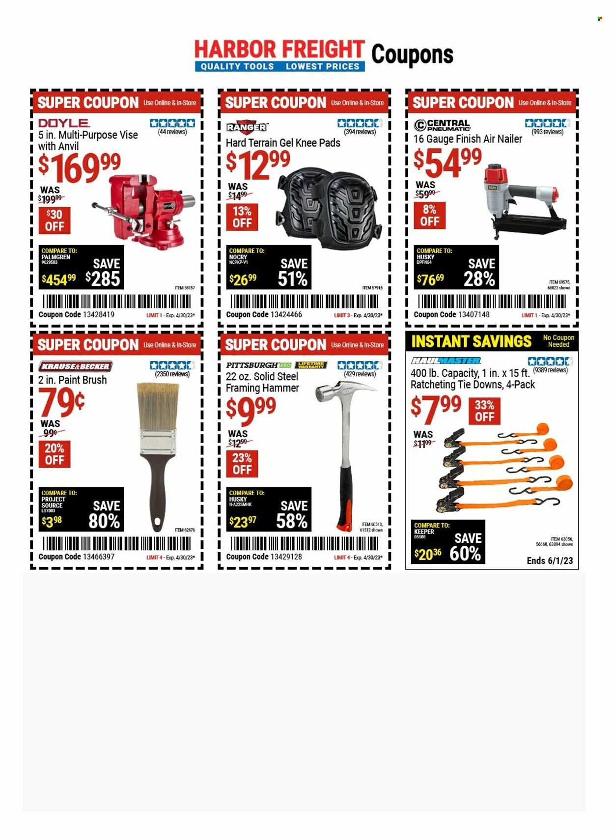 Harbor Freight Weekly Ad Flyer Specials April 27 to May 4, 2023