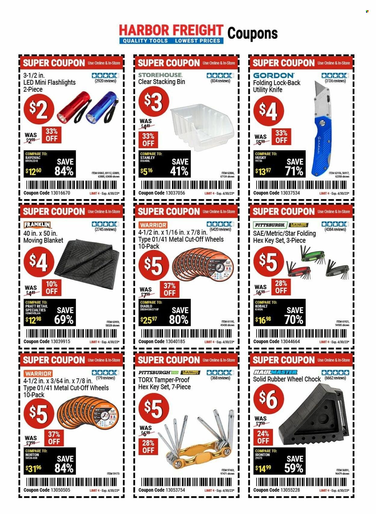 Harbor Freight Weekly Ad Flyer Specials April 27 to May 4, 2023