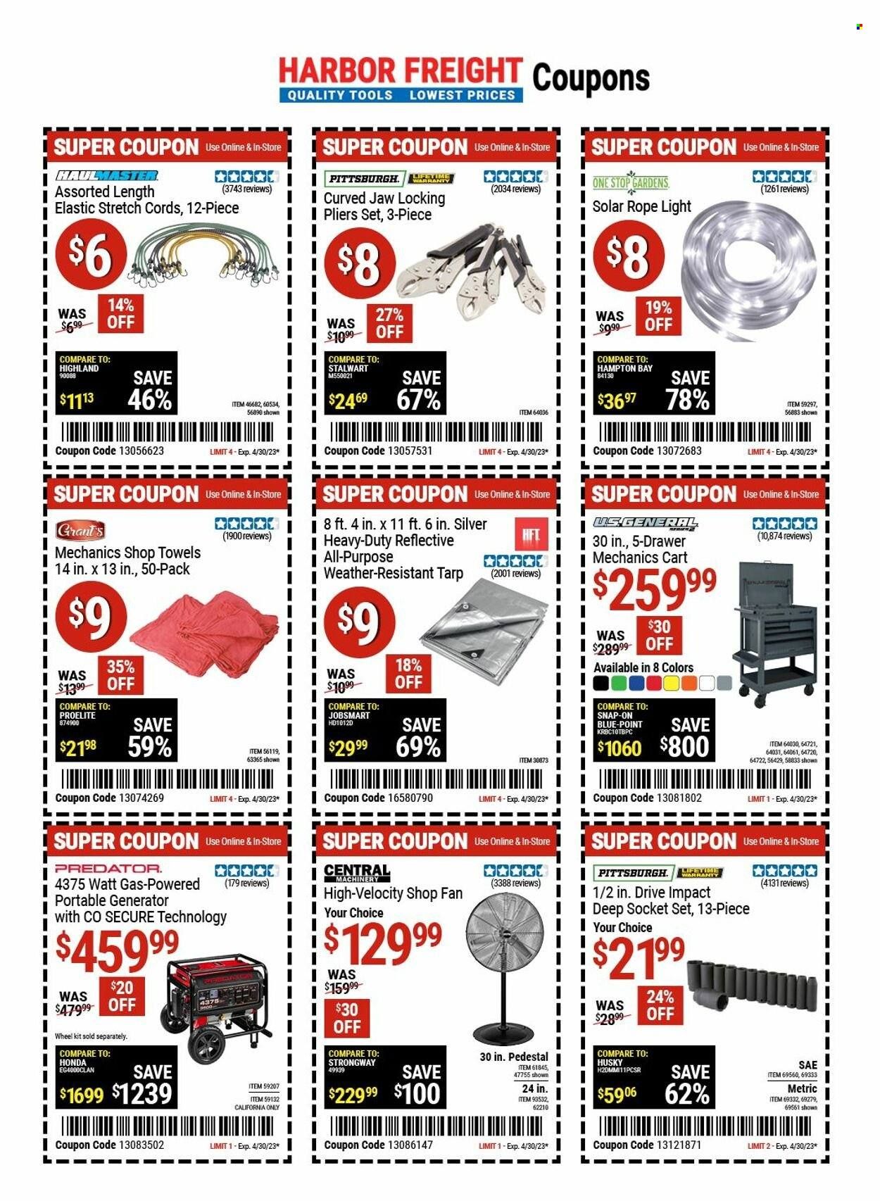 Harbor Freight Weekly Ad Flyer Specials April 27 to May 4, 2023