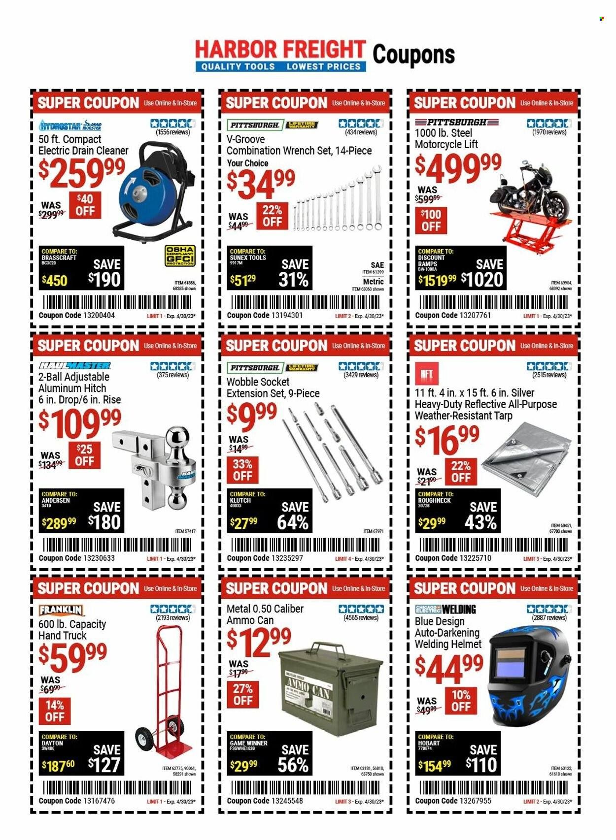 Harbor Freight Weekly Ad Flyer Specials April 27 to May 4, 2023