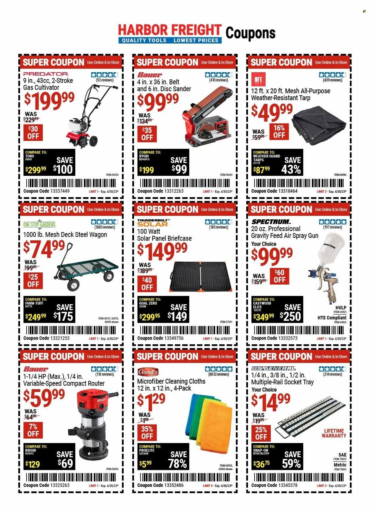 Harbor Freight Weekly Ad Flyer Specials April 27 to May 4, 2023