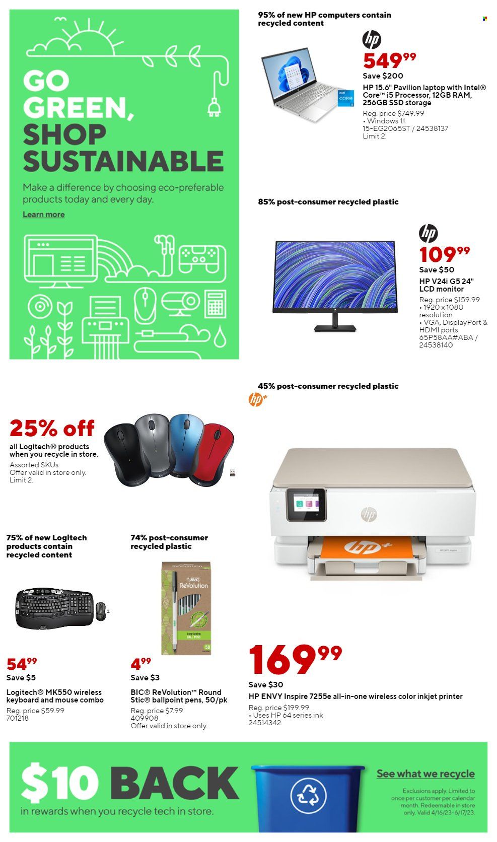 Staples Weekly Ad Flyer Specials April 30 to May 6, 2023