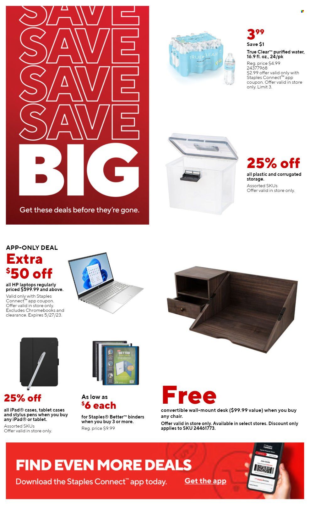Staples Weekly Ad Flyer Specials April 30 to May 6, 2023