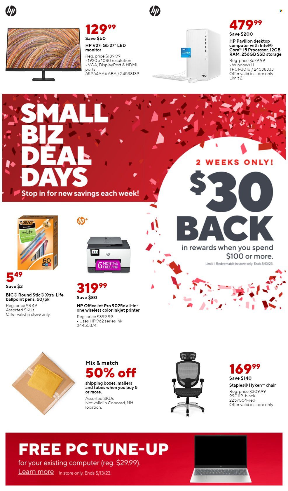 Staples Weekly Ad Flyer Specials April 30 to May 6, 2023