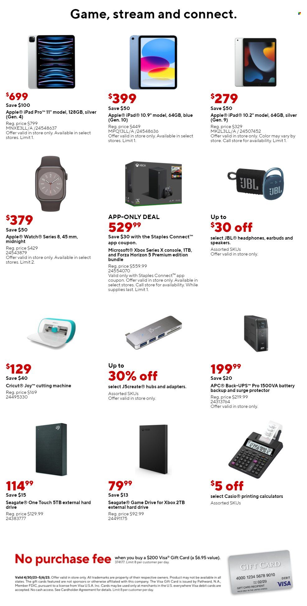 Staples Weekly Ad Flyer Specials April 30 to May 6, 2023