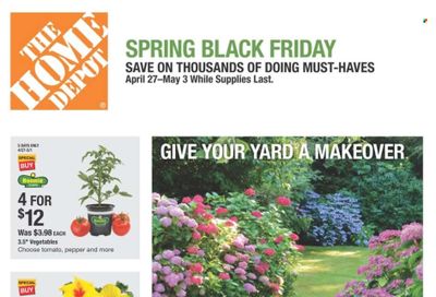 The Home Depot Weekly Ad Flyer Specials April 27 to May 3, 2023