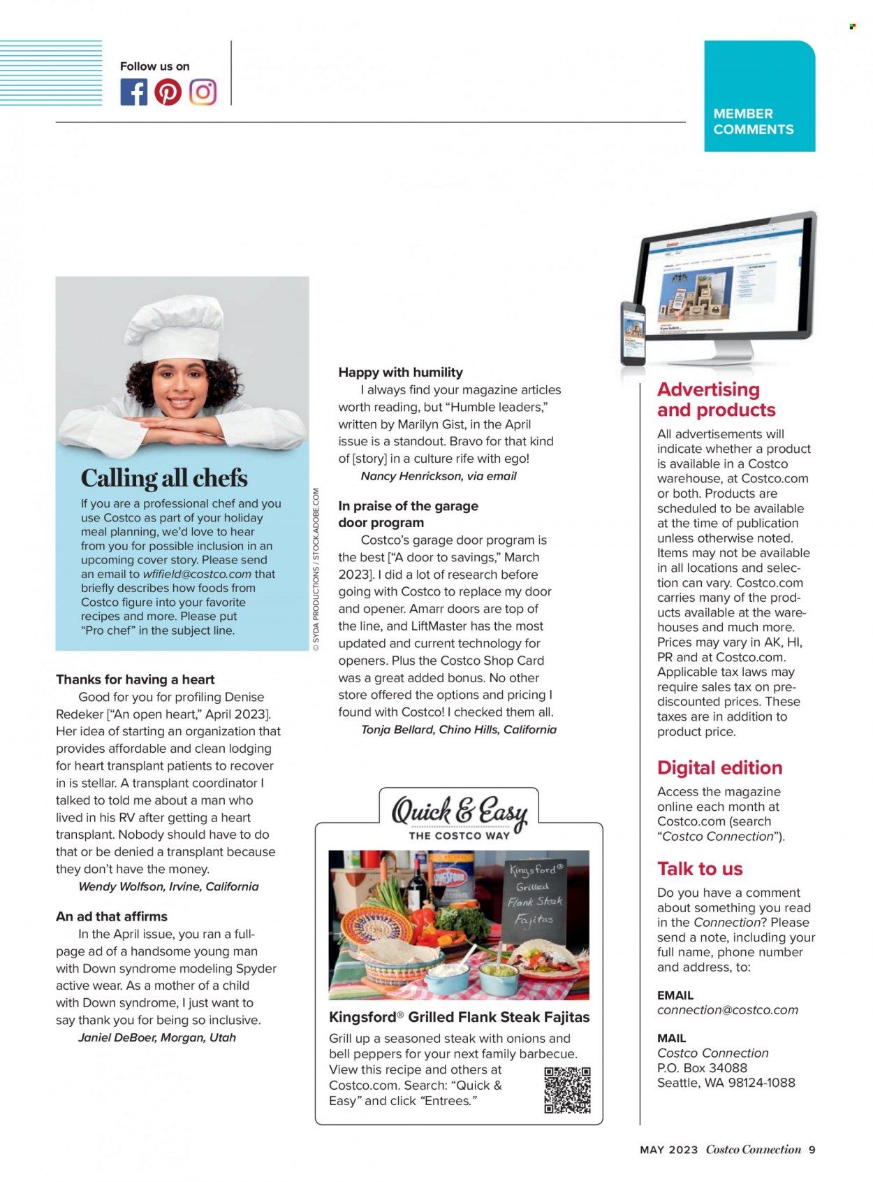 Costco Weekly Ad Flyer Specials May 1 to May 31, 2023