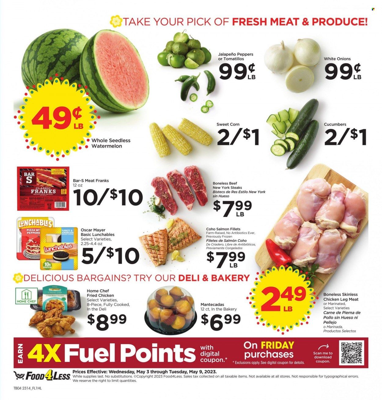 Food 4 Less (CA) Weekly Ad Flyer Specials May 3 to May 9, 2023