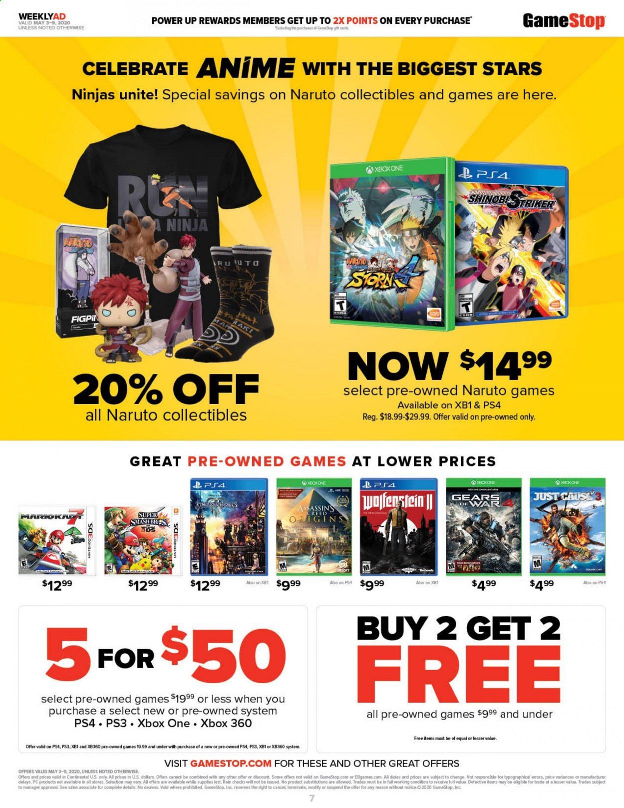 GameStop Weekly Ad & Flyer May 3 to 9