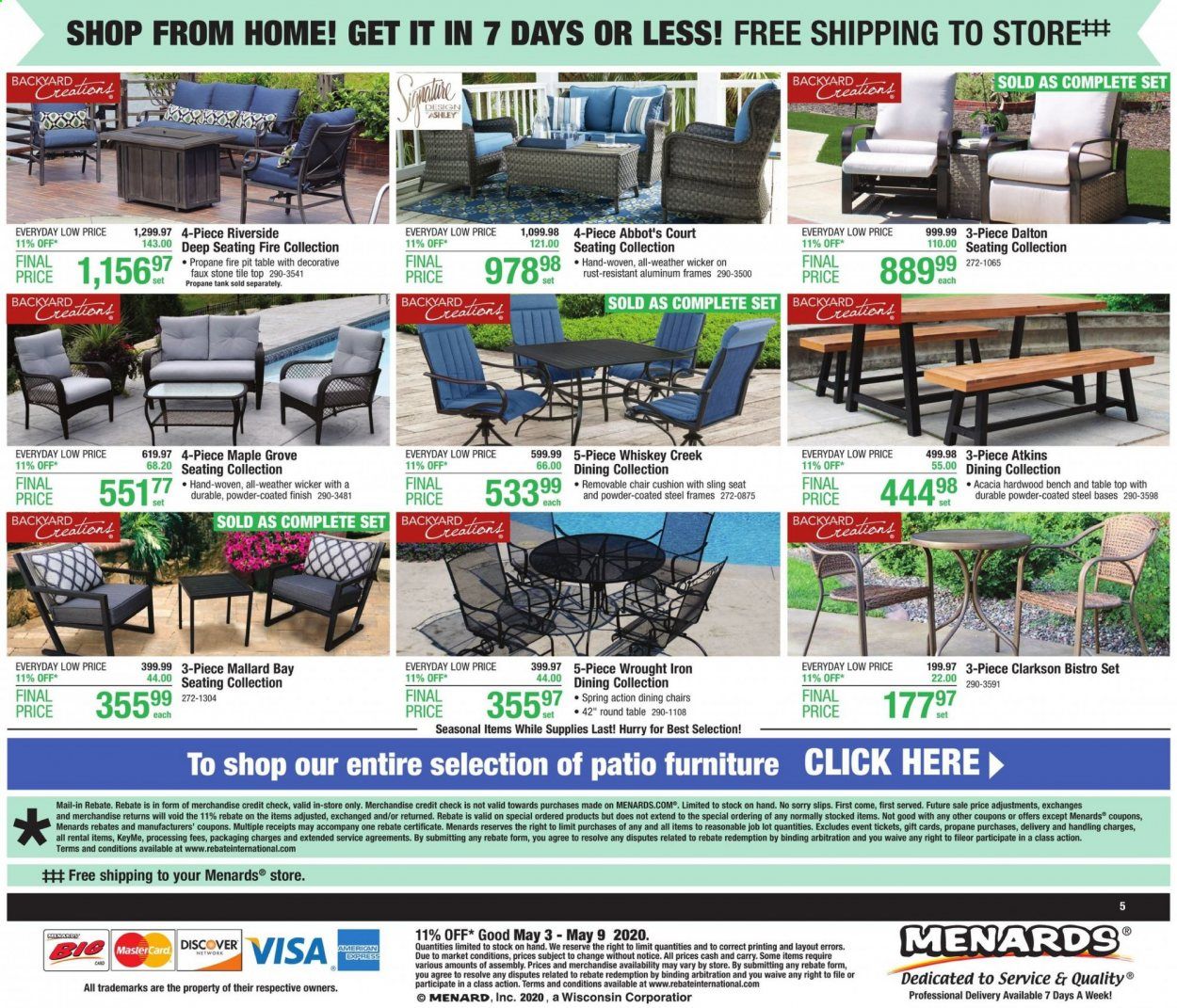 Menards Weekly Ad & Flyer May 3 to 9