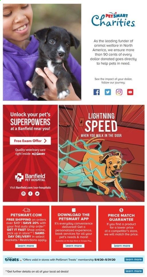 PetSmart Weekly Ad & Flyer May 4 to 31