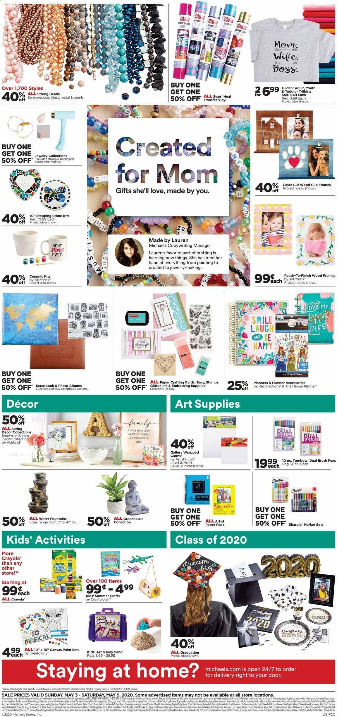 Michaels Weekly Ad & Flyer May 3 to 9