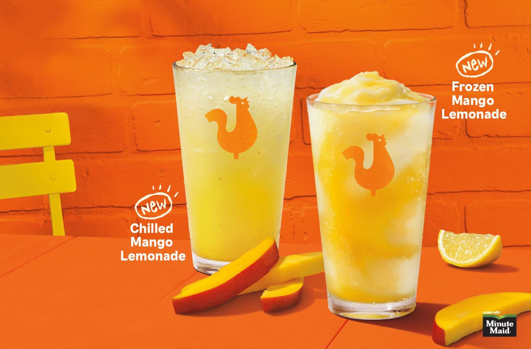 Popeyes Chicken Premiers their Brand New Mango Lemonade Popeyes Chicken Premiers their Brand New Mango Lemonade