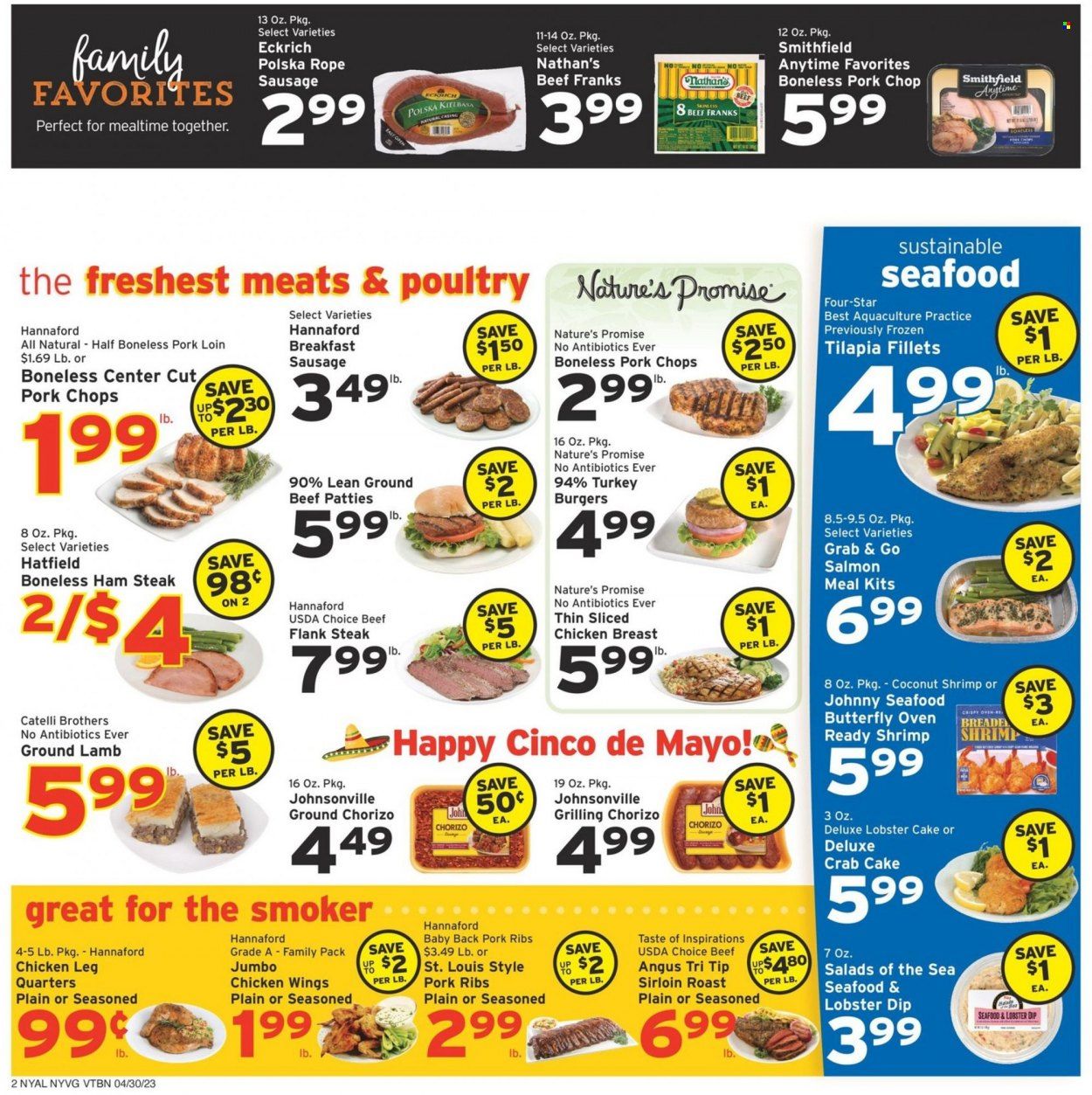 Hannaford (NY) Weekly Ad Flyer Specials April 30 to May 6, 2023