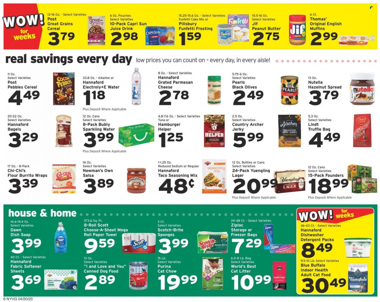 Hannaford (NY) Weekly Ad Flyer Specials April 30 to May 6, 2023