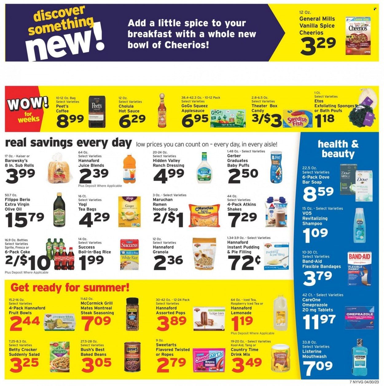 Hannaford (NY) Weekly Ad Flyer Specials April 30 to May 6, 2023