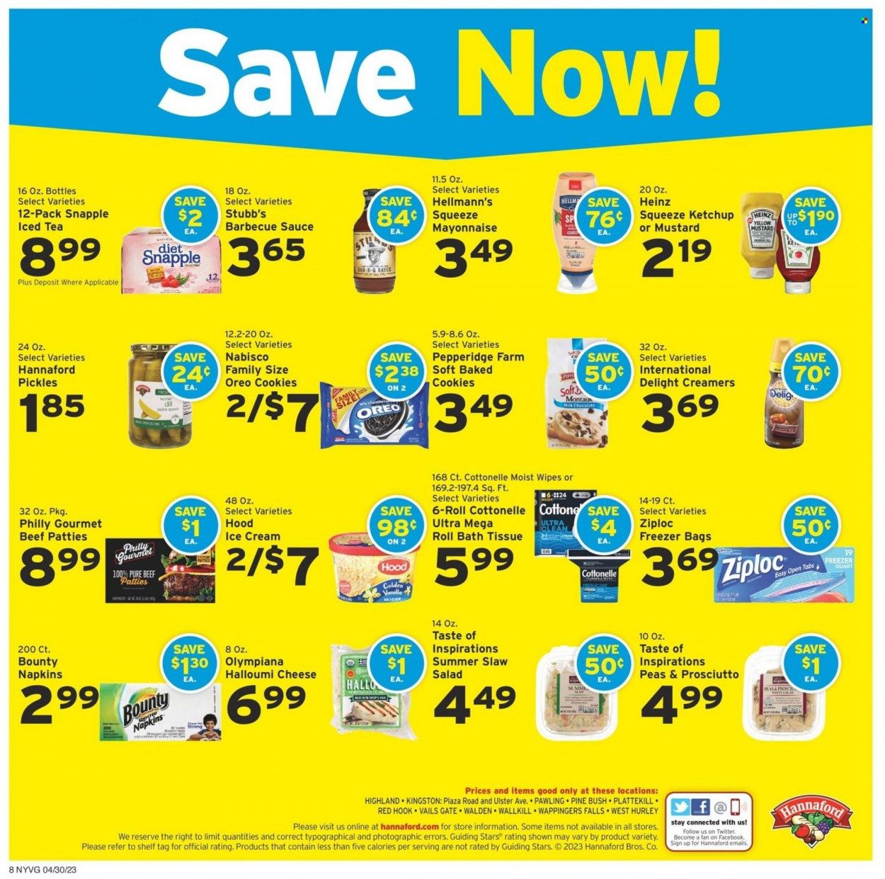 Hannaford (NY) Weekly Ad Flyer Specials April 30 to May 6, 2023