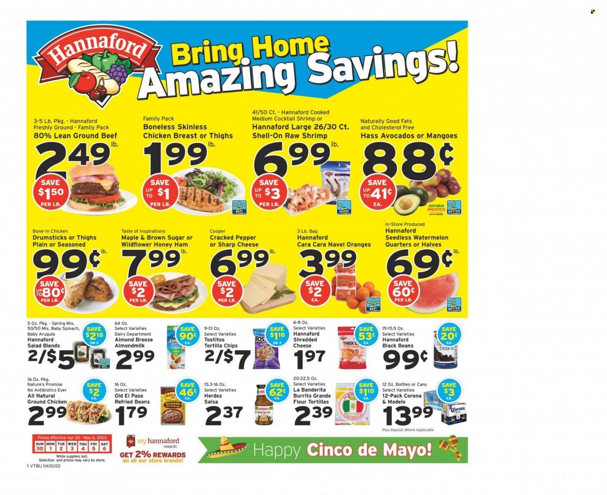 Hannaford (VT) Weekly Ad Flyer Specials April 30 to May 6, 2023