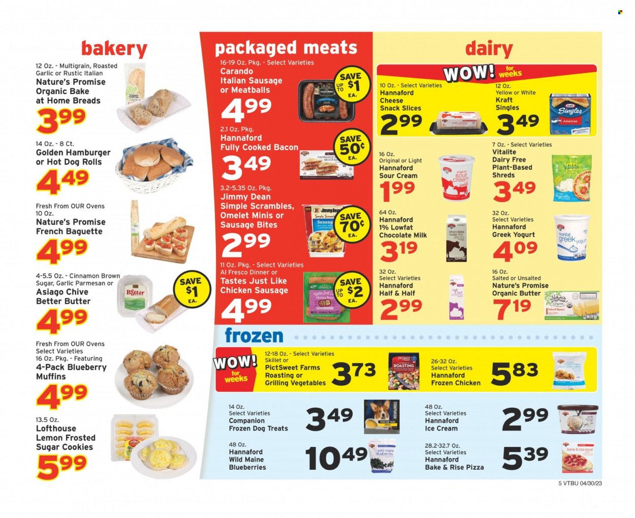 Hannaford (VT) Weekly Ad Flyer Specials April 30 to May 6, 2023