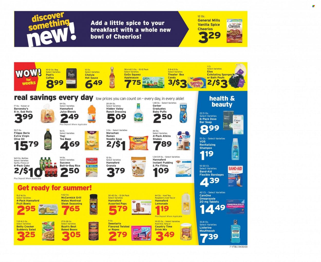 Hannaford (VT) Weekly Ad Flyer Specials April 30 to May 6, 2023