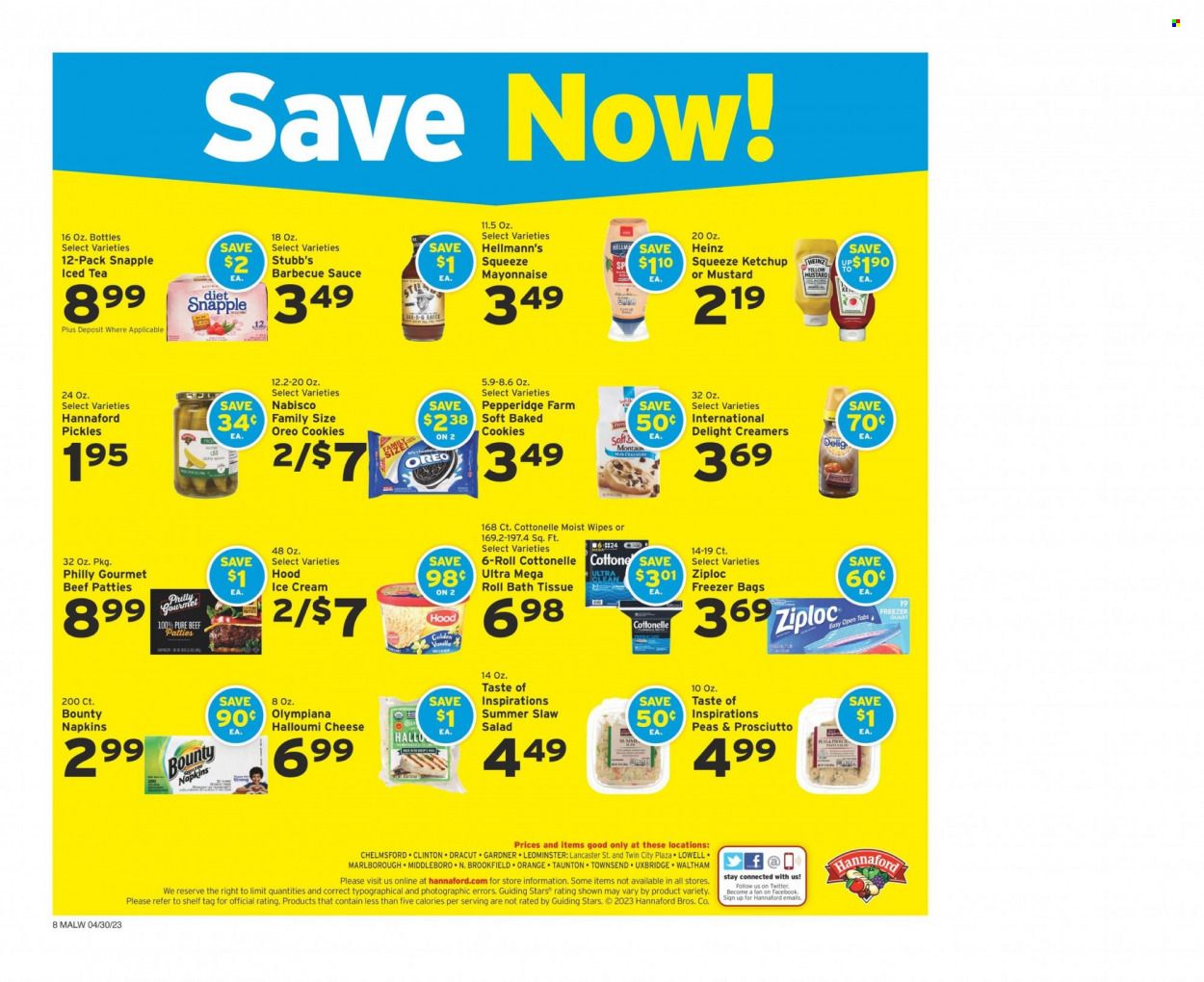 Hannaford (MA) Weekly Ad Flyer Specials April 30 to May 6, 2023