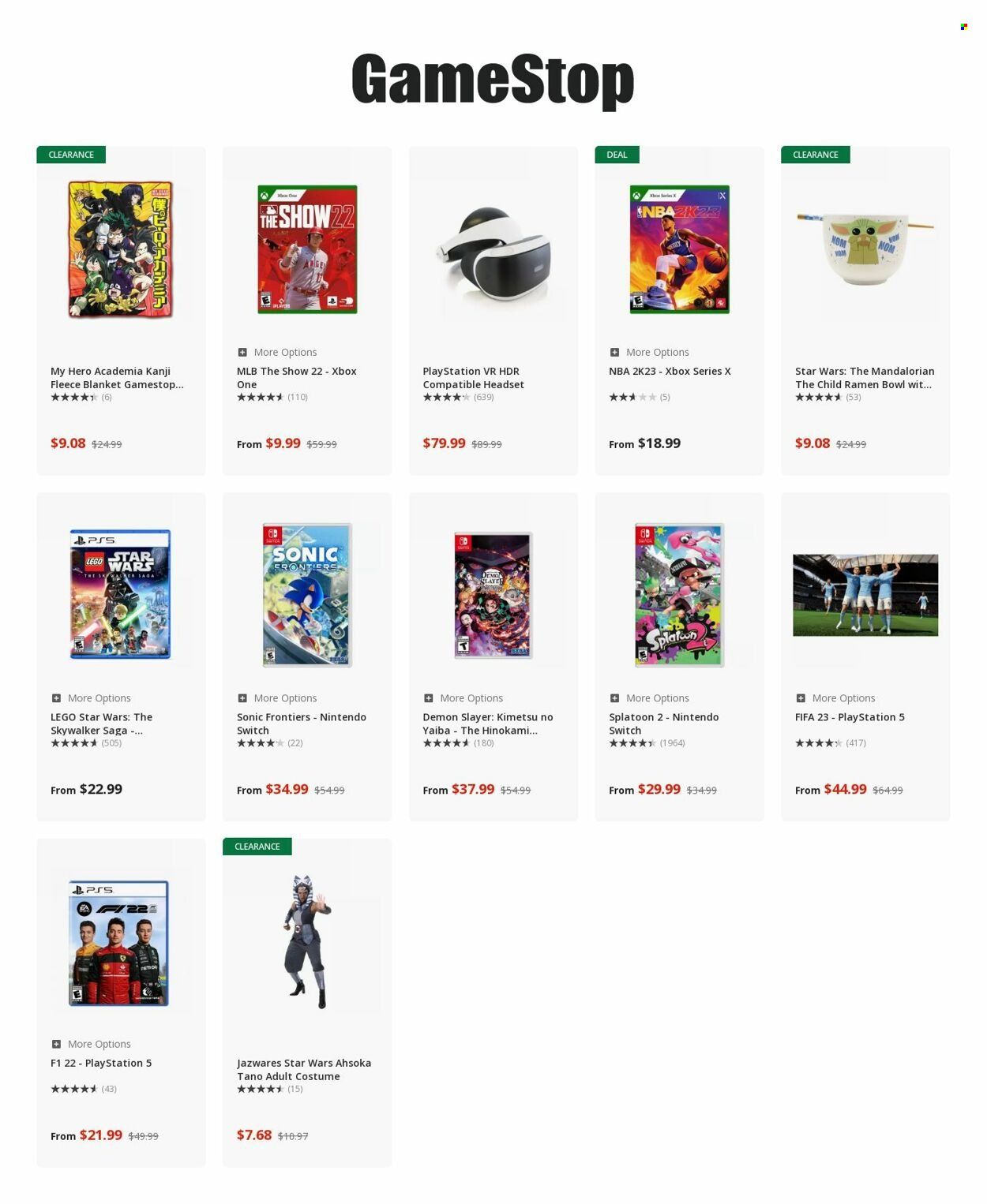 GameStop Weekly Ad Flyer Specials May 3 to May 9, 2023