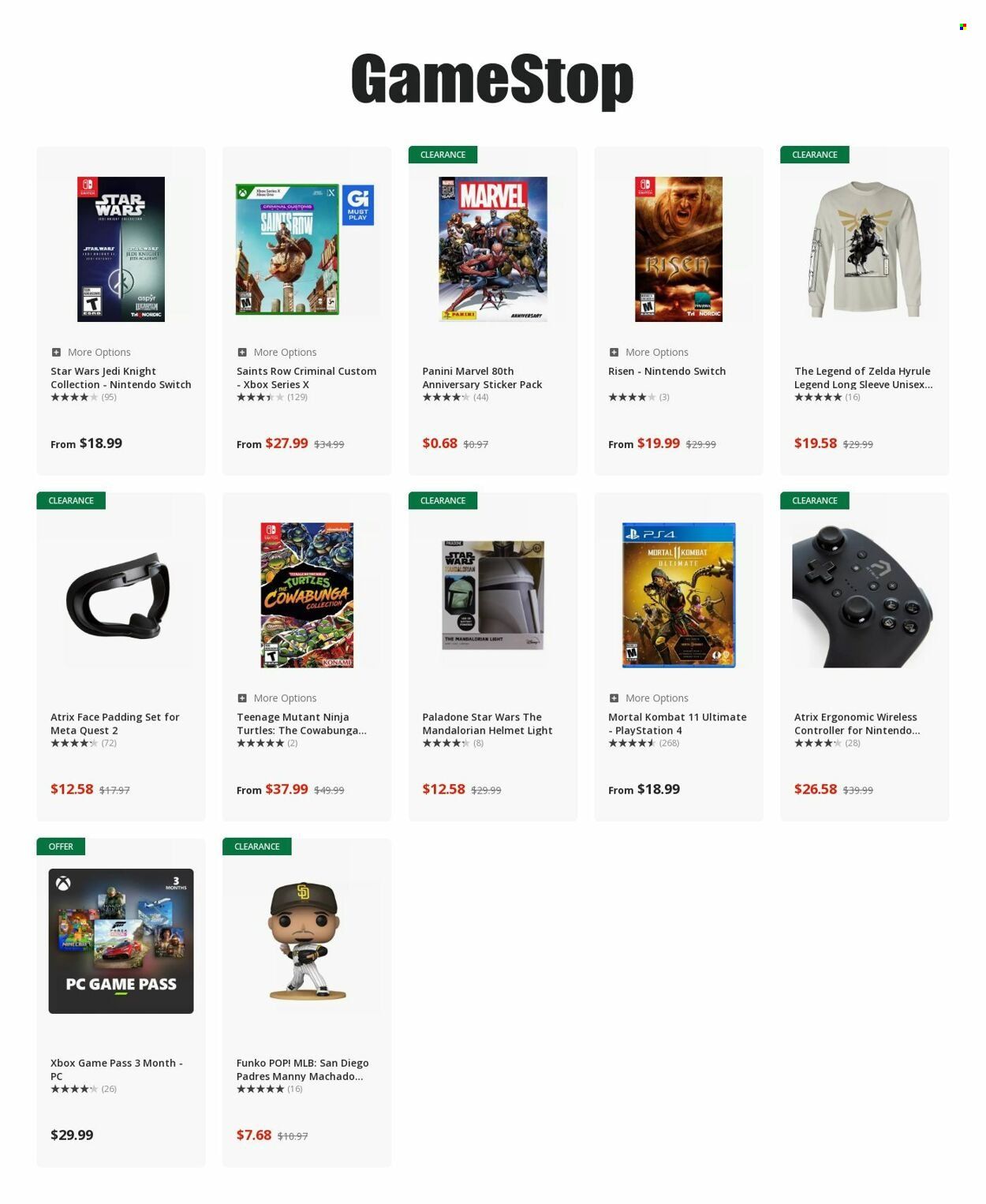 GameStop Weekly Ad Flyer Specials May 3 to May 9, 2023