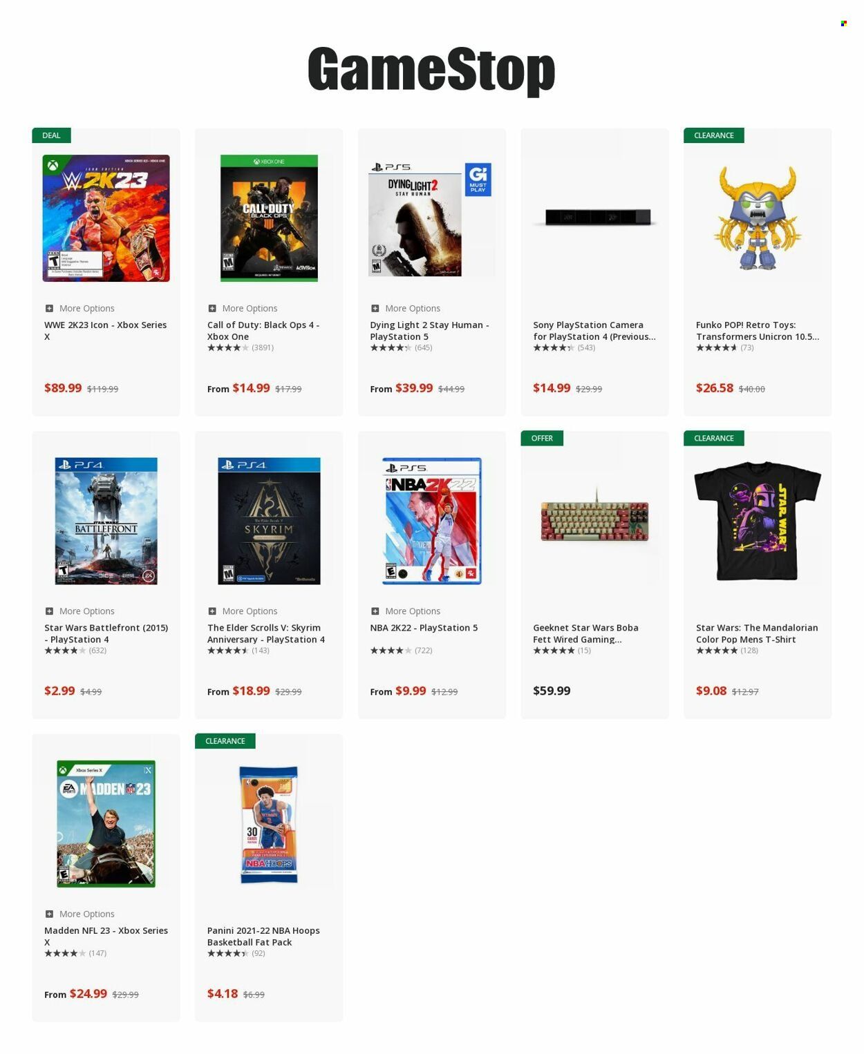 GameStop Weekly Ad Flyer Specials May 3 to May 9, 2023