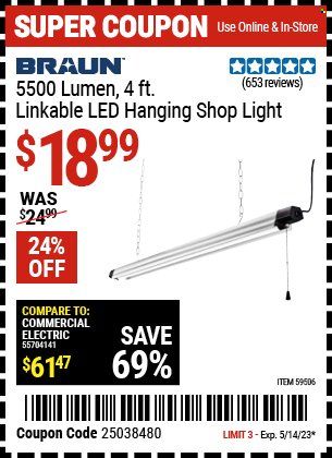 Harbor Freight Weekly Ad Flyer Specials May 1 to May 14, 2023
