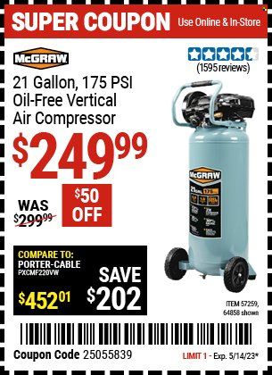 Harbor Freight Weekly Ad Flyer Specials May 1 to May 14, 2023