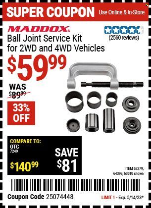 Harbor Freight Weekly Ad Flyer Specials May 1 to May 14, 2023