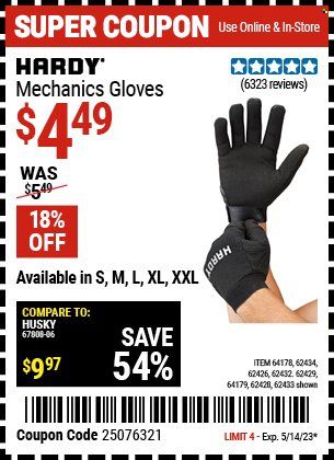 Harbor Freight Weekly Ad Flyer Specials May 1 to May 14, 2023