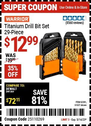 Harbor Freight Weekly Ad Flyer Specials May 1 to May 14, 2023