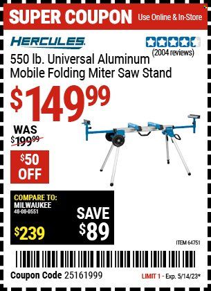 Harbor Freight Weekly Ad Flyer Specials May 1 to May 14, 2023