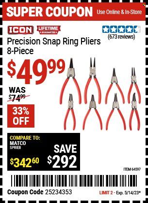 Harbor Freight Weekly Ad Flyer Specials May 1 to May 14, 2023