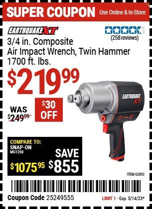 Harbor Freight Weekly Ad Flyer Specials May 1 to May 14, 2023