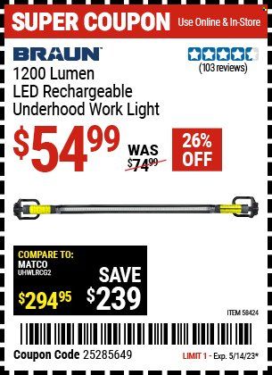 Harbor Freight Weekly Ad Flyer Specials May 1 to May 14, 2023